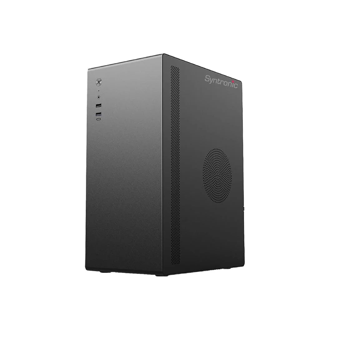 Syntronic Desktop Pc (Core i5 8th gen, HDMI,  WiFi & Bluetooth, Win 11 Pro & MS Office 2019, Metal Body Type C), 2 Yr Warranty